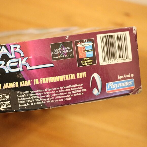 Star Trek Captain James Kirk in Environmental Suit 9" Action Figure, unopened - Picture 8 of 8